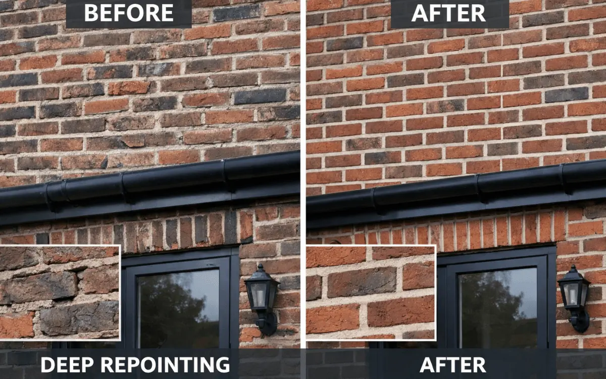 brick repointing london