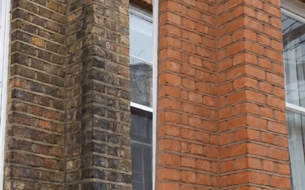 brick restoration in london before after case