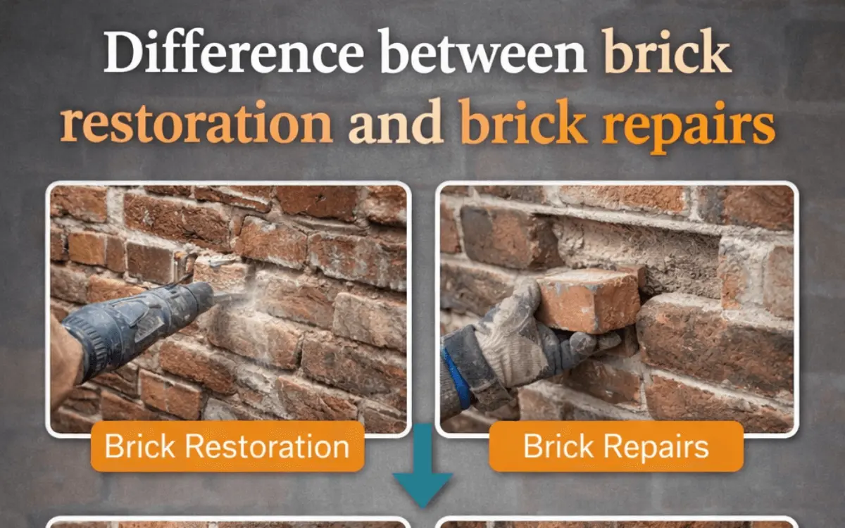 brick restoration vs brick repairs