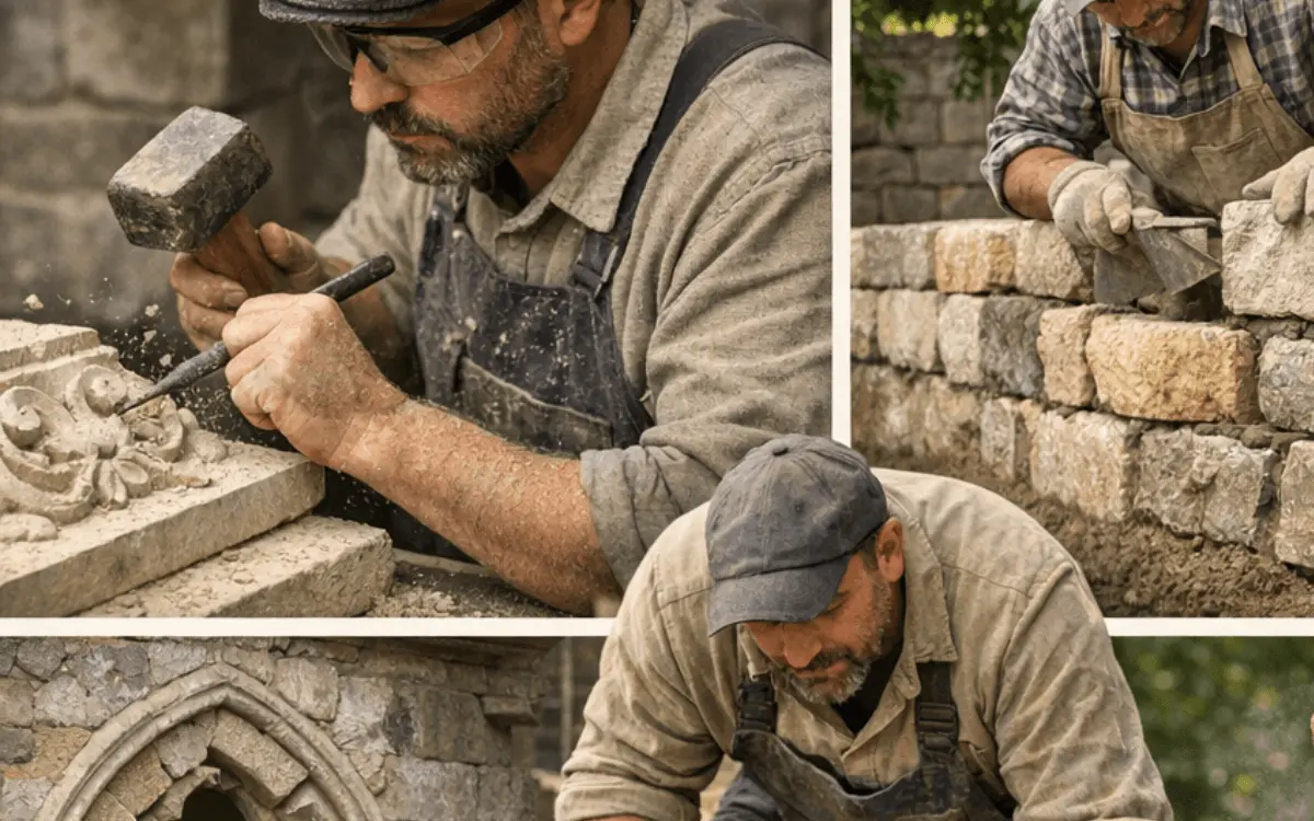 what does a stonemason do